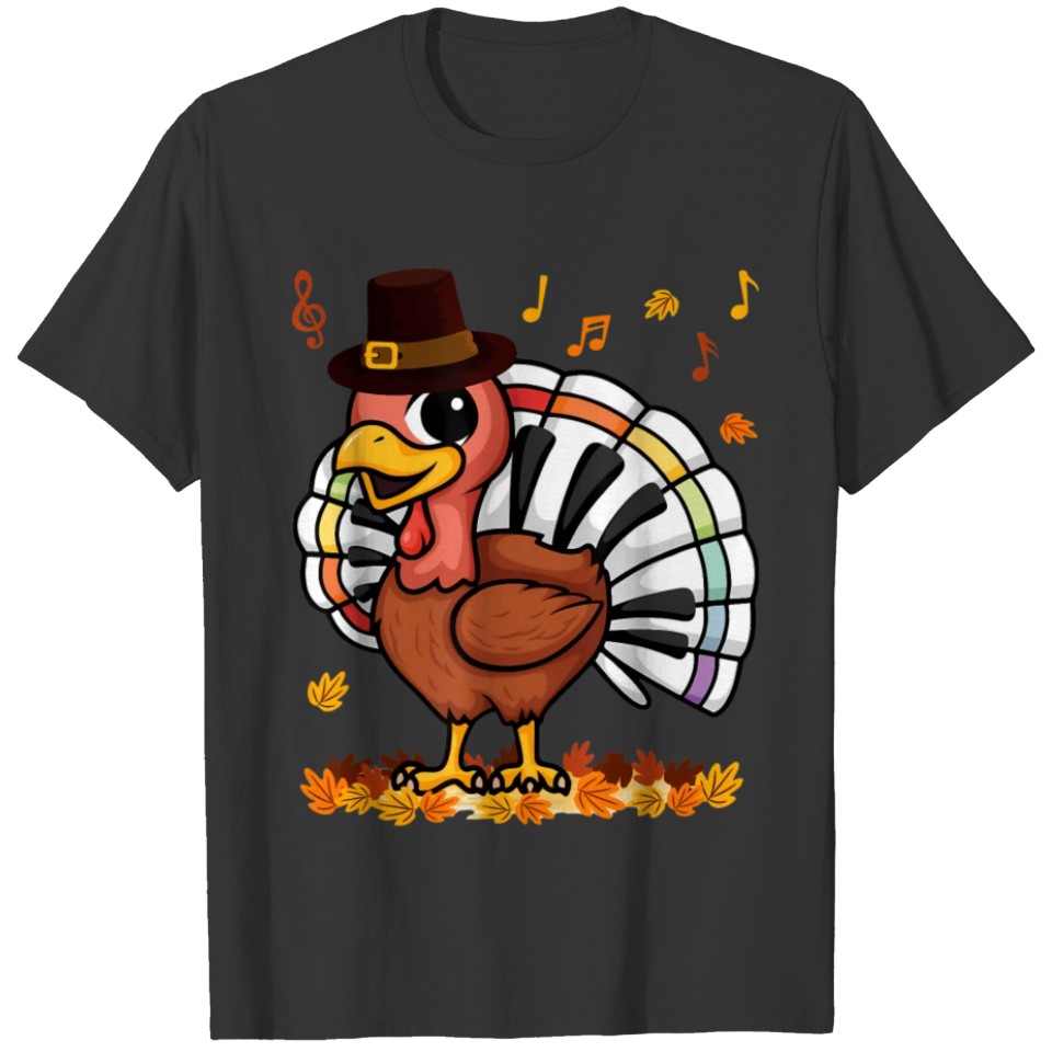 Piano turkey music teacher T Shirts