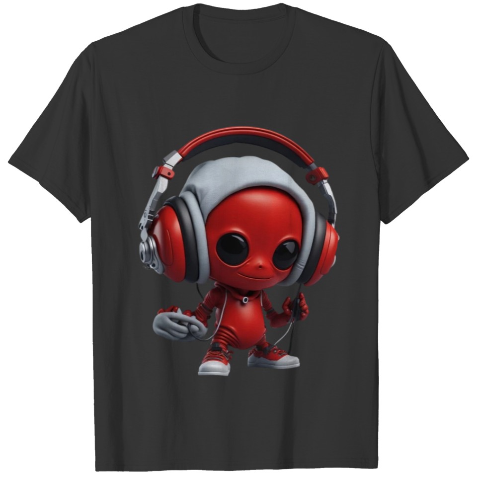 Alien 7 Babies 09 - Collectible 3D Characters T Shirts
