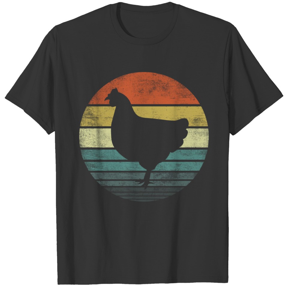 Chicken Lover Farmer Retro Vintage Animals T Shirts