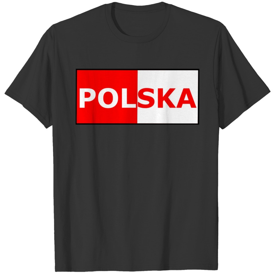 Poland fans stars green cute T Shirts