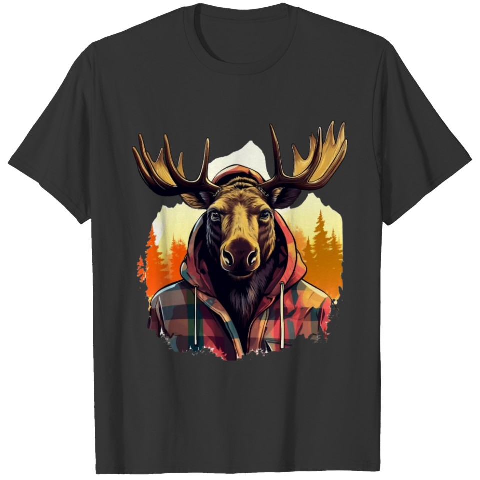 Northern Giant: Canadian Moose Streetwear T Shirts