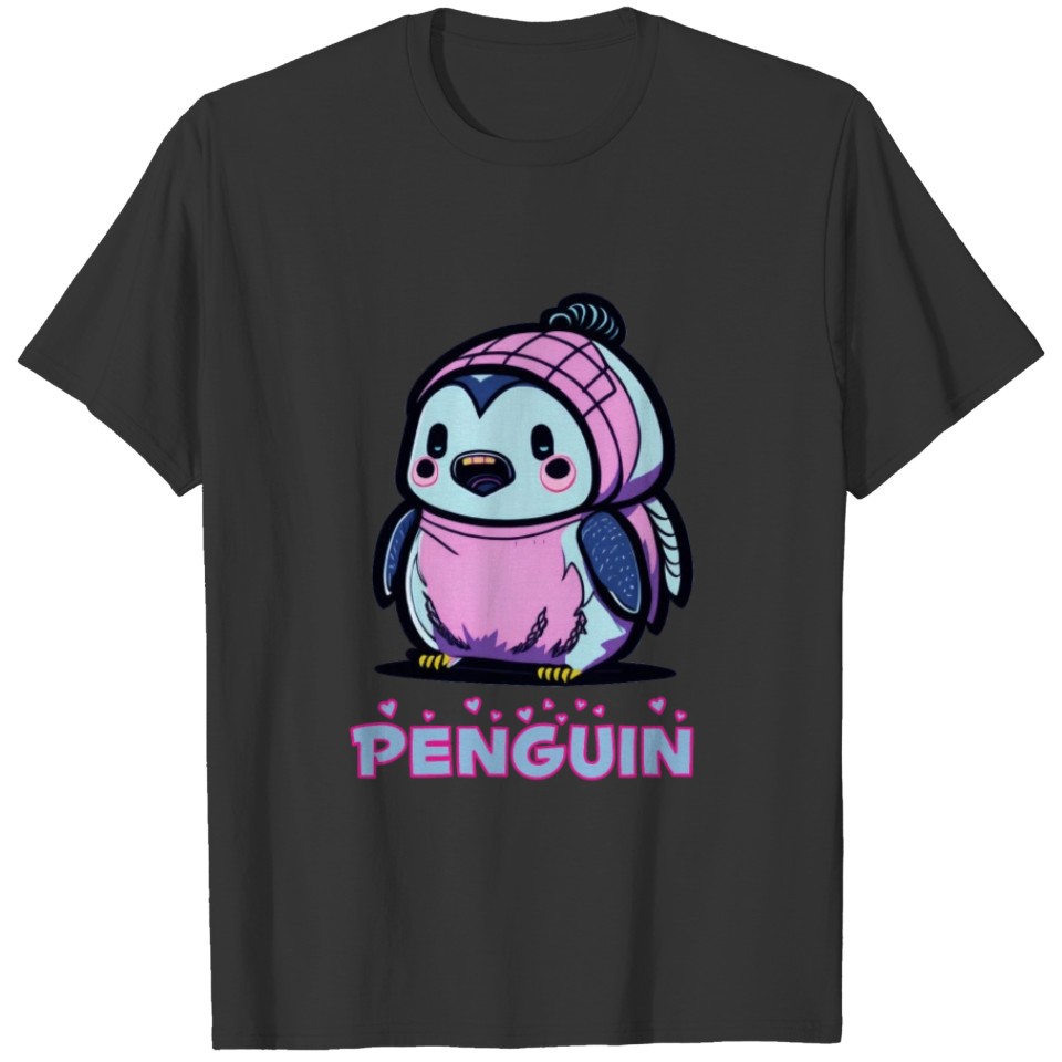 penguins wearing cute jackets T Shirts
