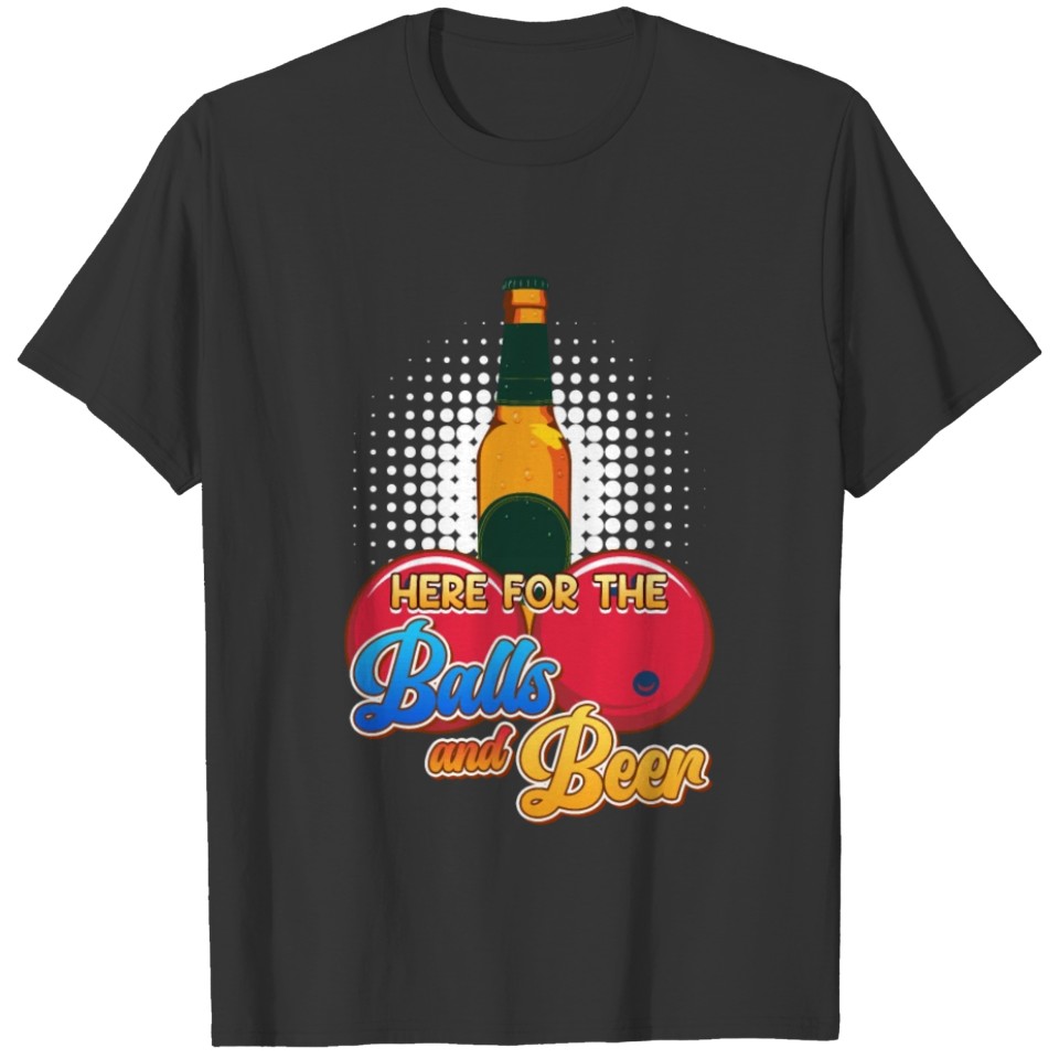 Bowler Balls and Beer Bowling Ball Men T Shirts