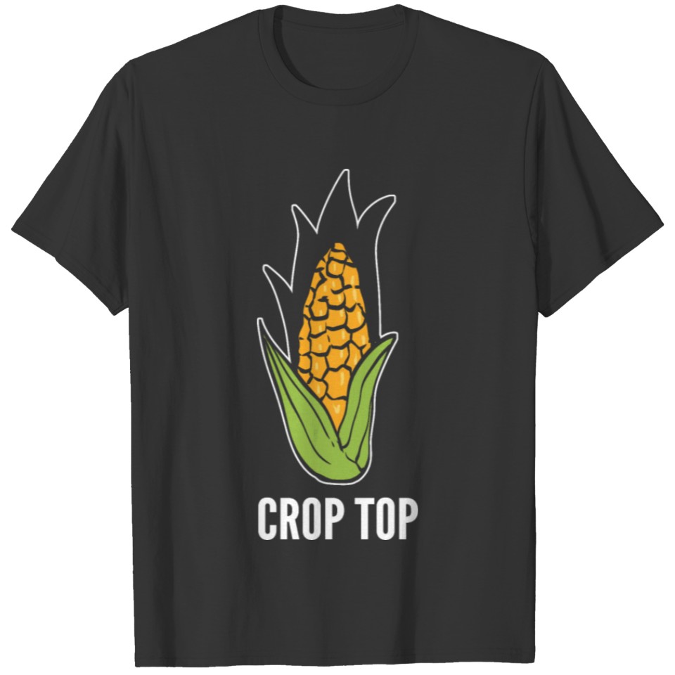 Crop Top Vegetable Farmer Gift T Shirts