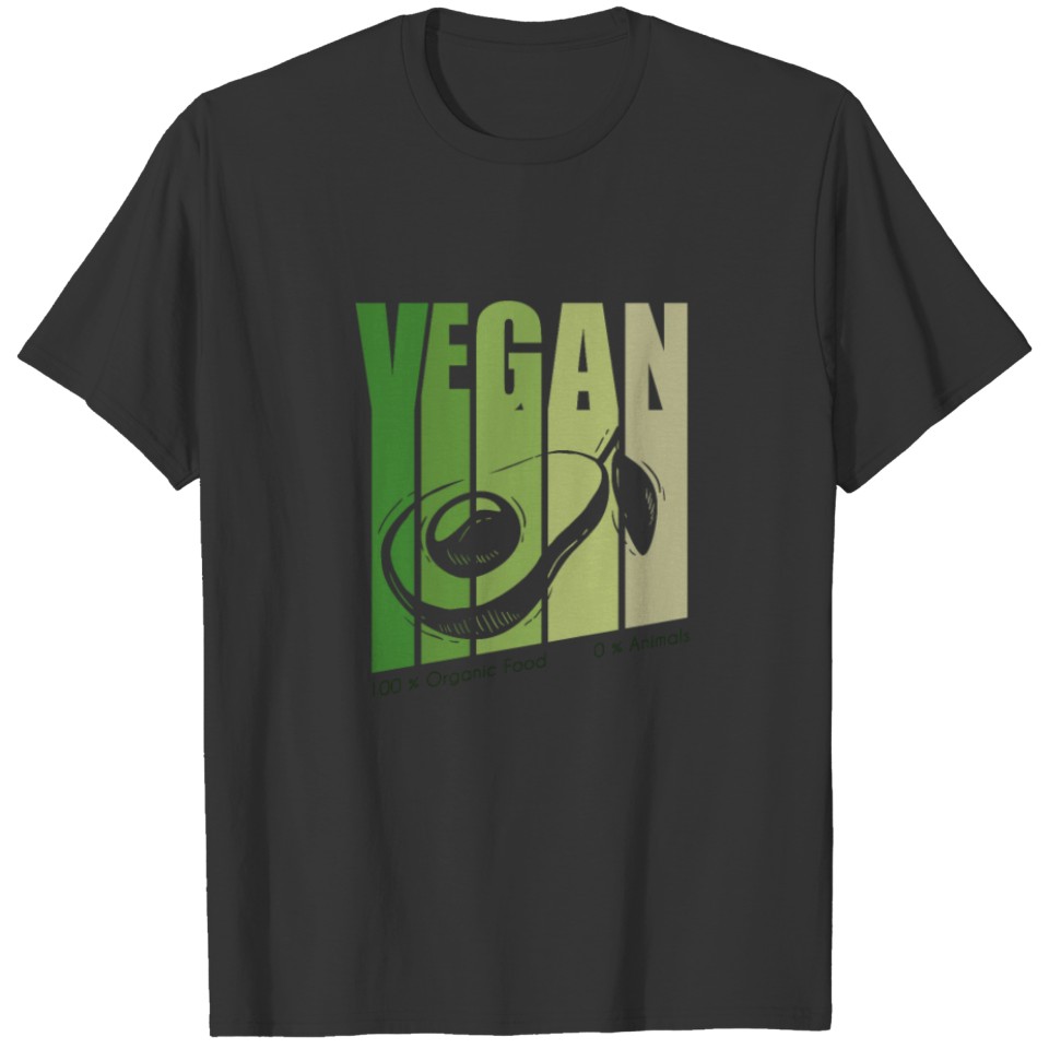 Retro Plant-Based Vegan Raw Vegans Vegetarian T Shirts
