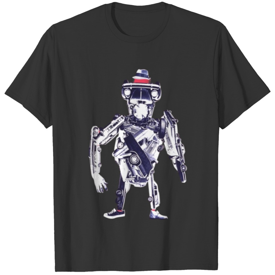 vintage robot T Shirts