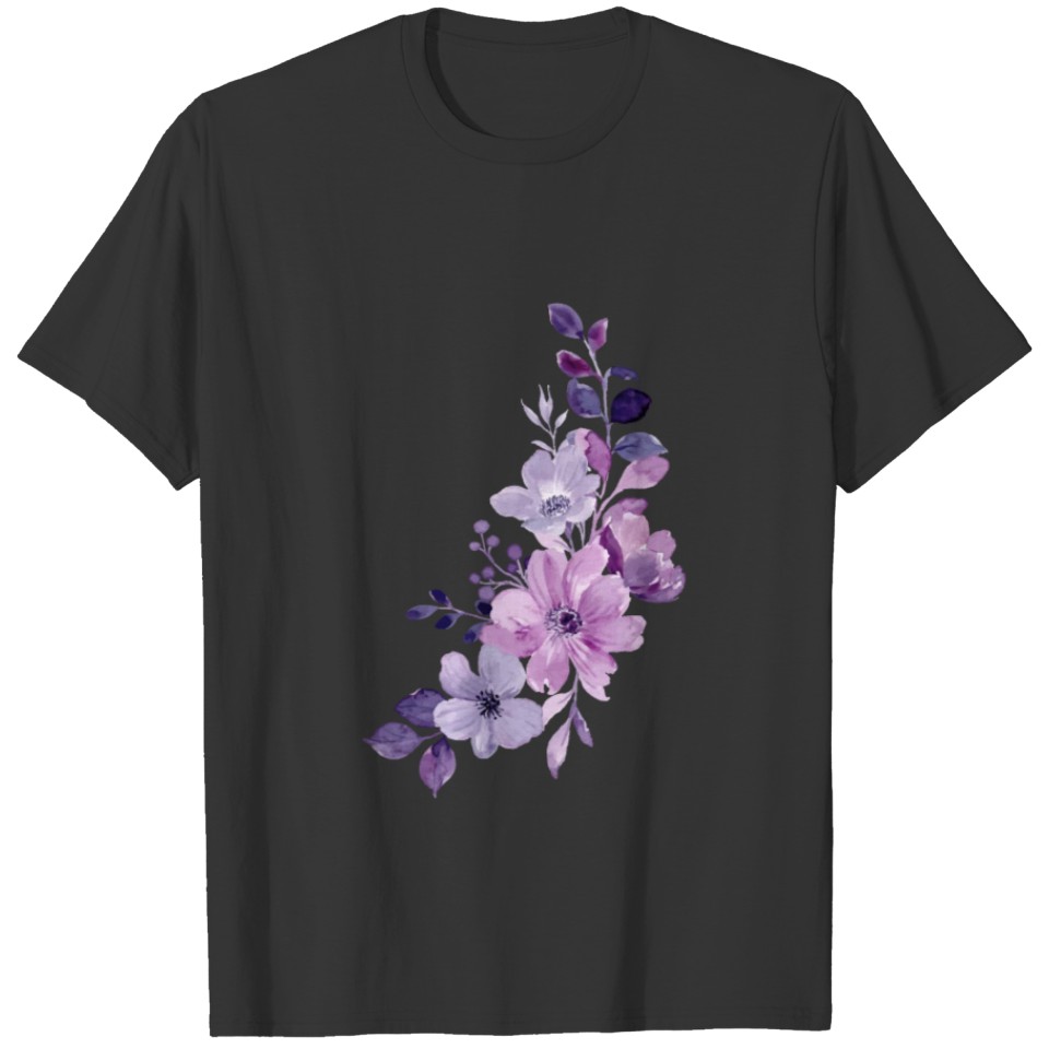 Lavender beautyfull desing T Shirts for girl