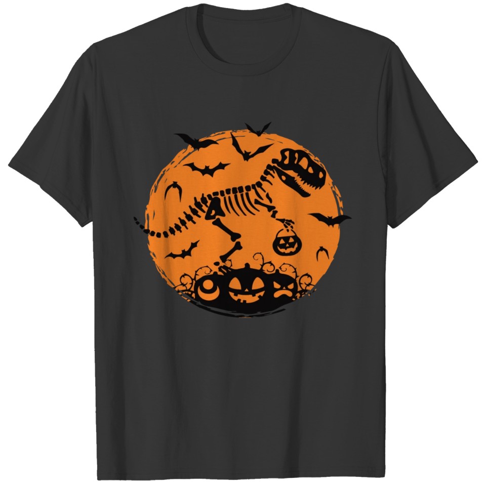Halloween TRex for Kids Cute Dino for Boys & Girls T Shirts