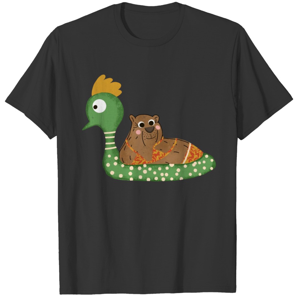 Capybara Chilling Out T Shirts
