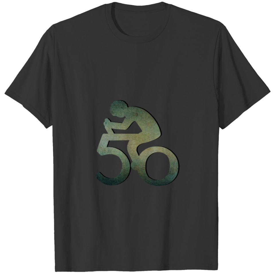 50th Birthday Mountain Bike Tour Cycling Lover T Shirts