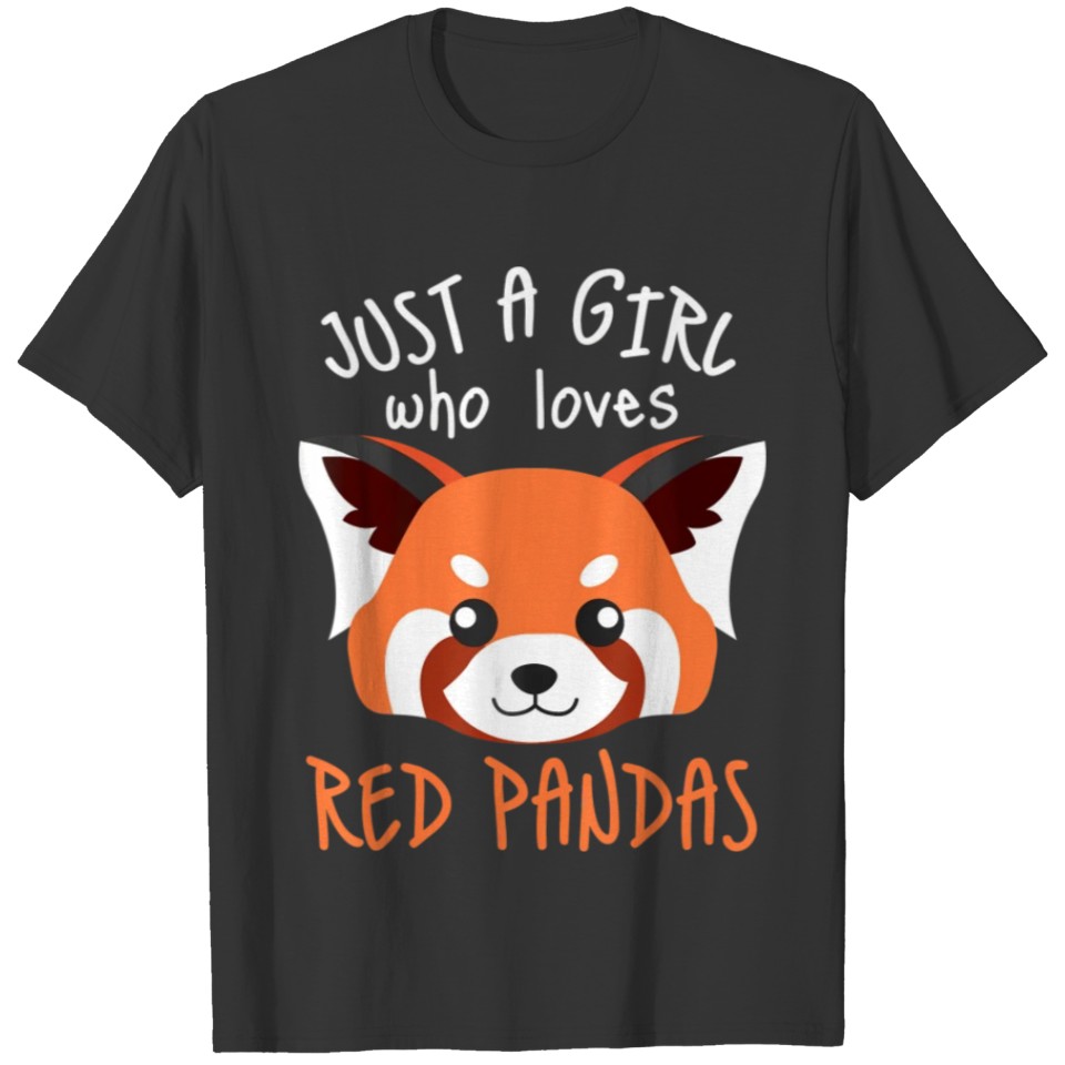 Red Panda Plushie Red Panda Tail Cute Red Panda T Shirts
