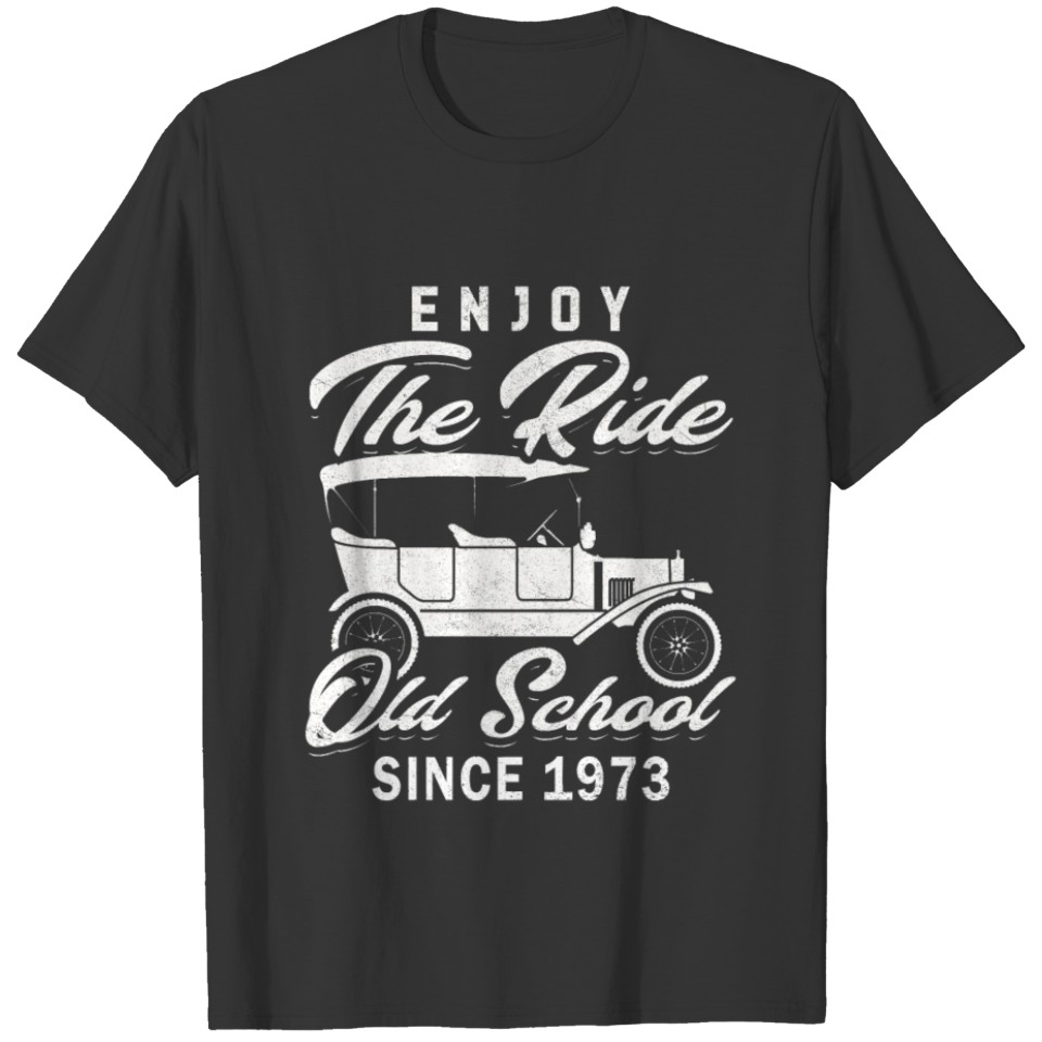 Vintage car 1973 50th birthday present men T Shirts