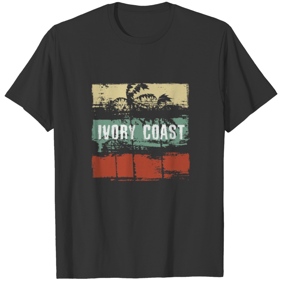 Ivory Coast Cote DIvoire Africa Artistic Vacation T Shirts