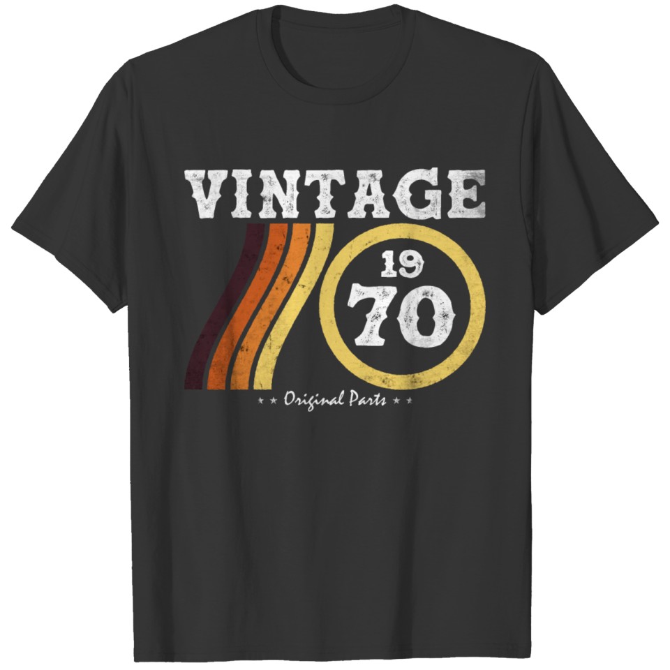 Vintage 1970 - Classic Limited Edition Retro 54 T Shirts