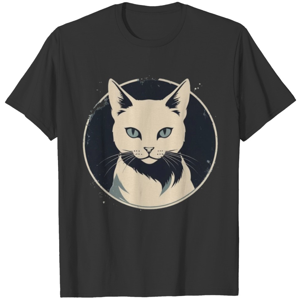 Vintage Black Cat Holding On Essential T Shirts