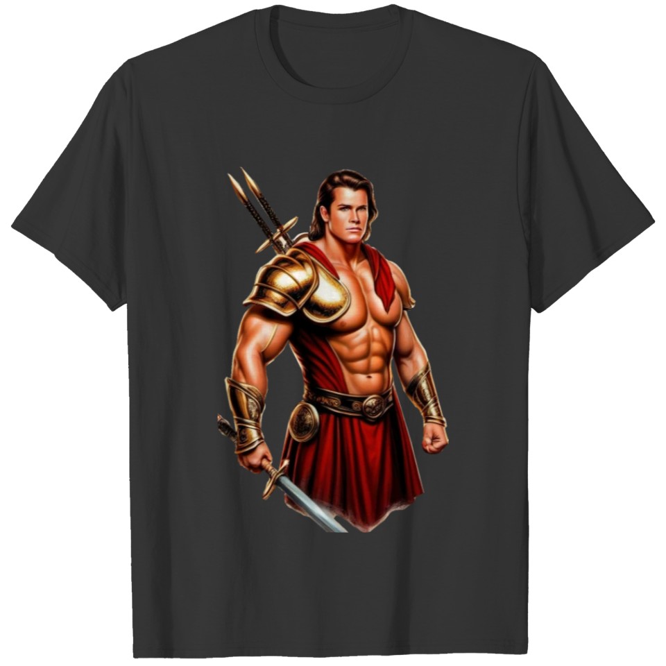 Hercules Titan Warrior T Shirts