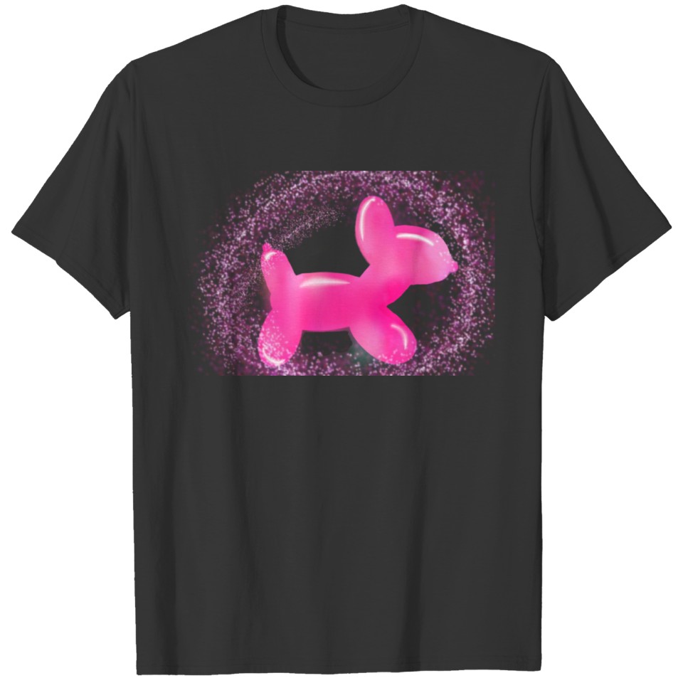 Pink balloon dog T Shirts