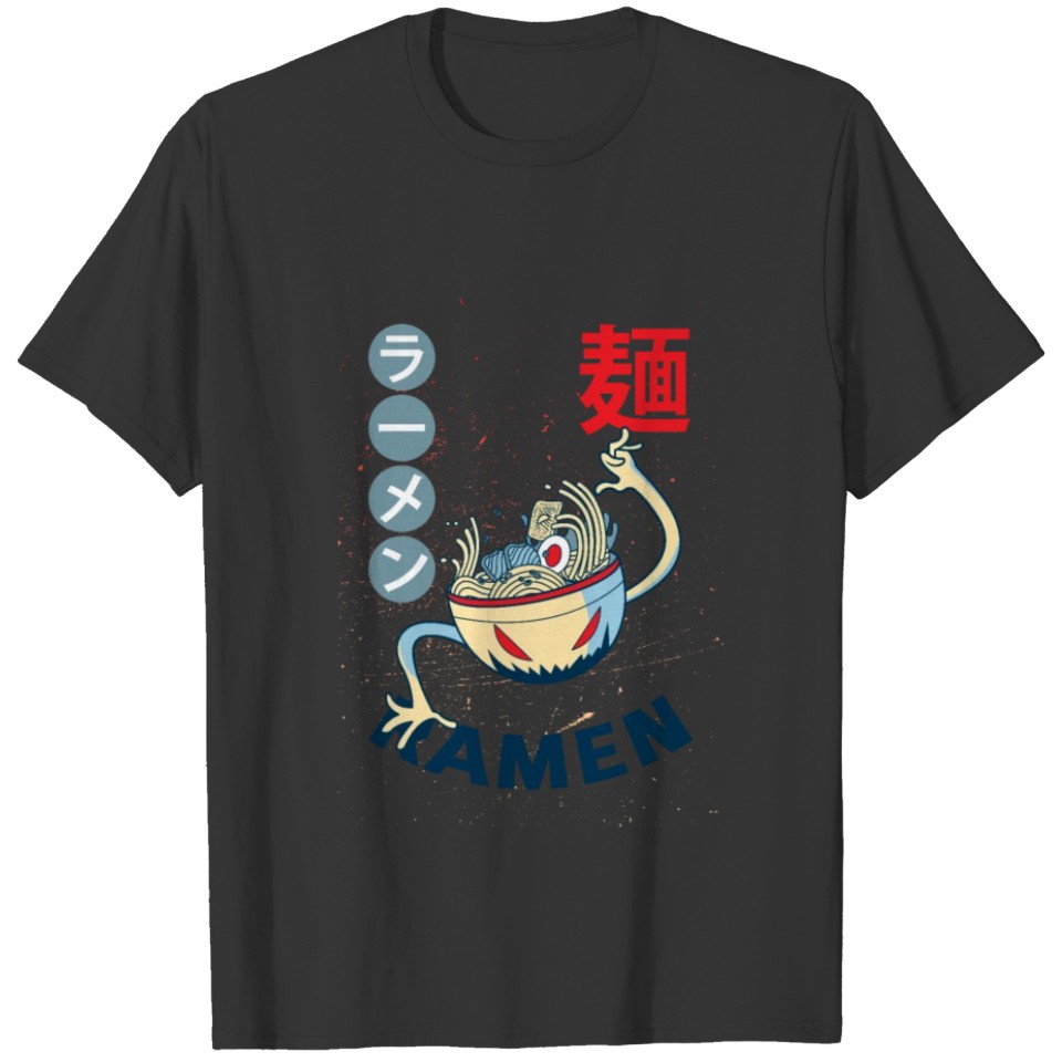 Noodles - Ramen Noodles Bowl - Monster Noodles T Shirts