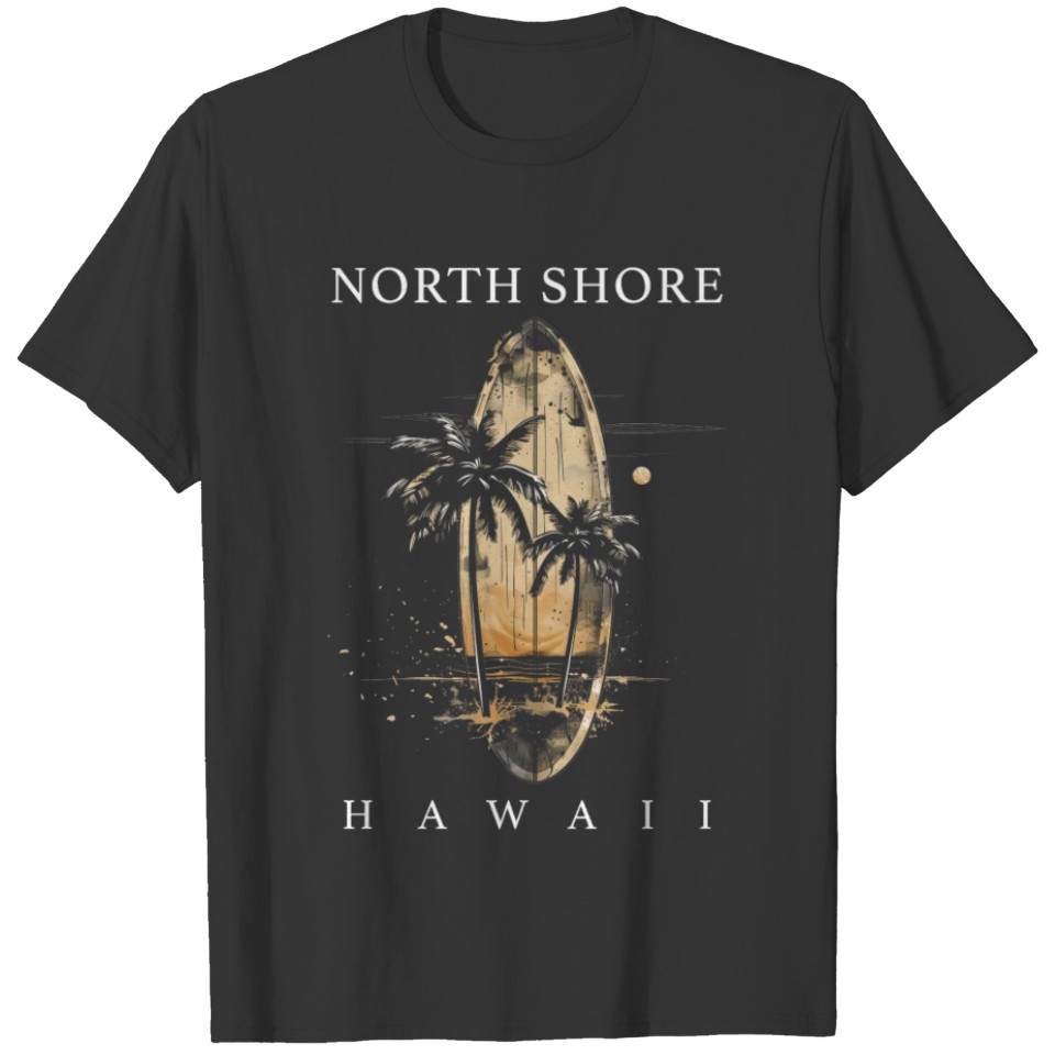 North Shore Hawaii Surfer Vintage Surf T Shirts