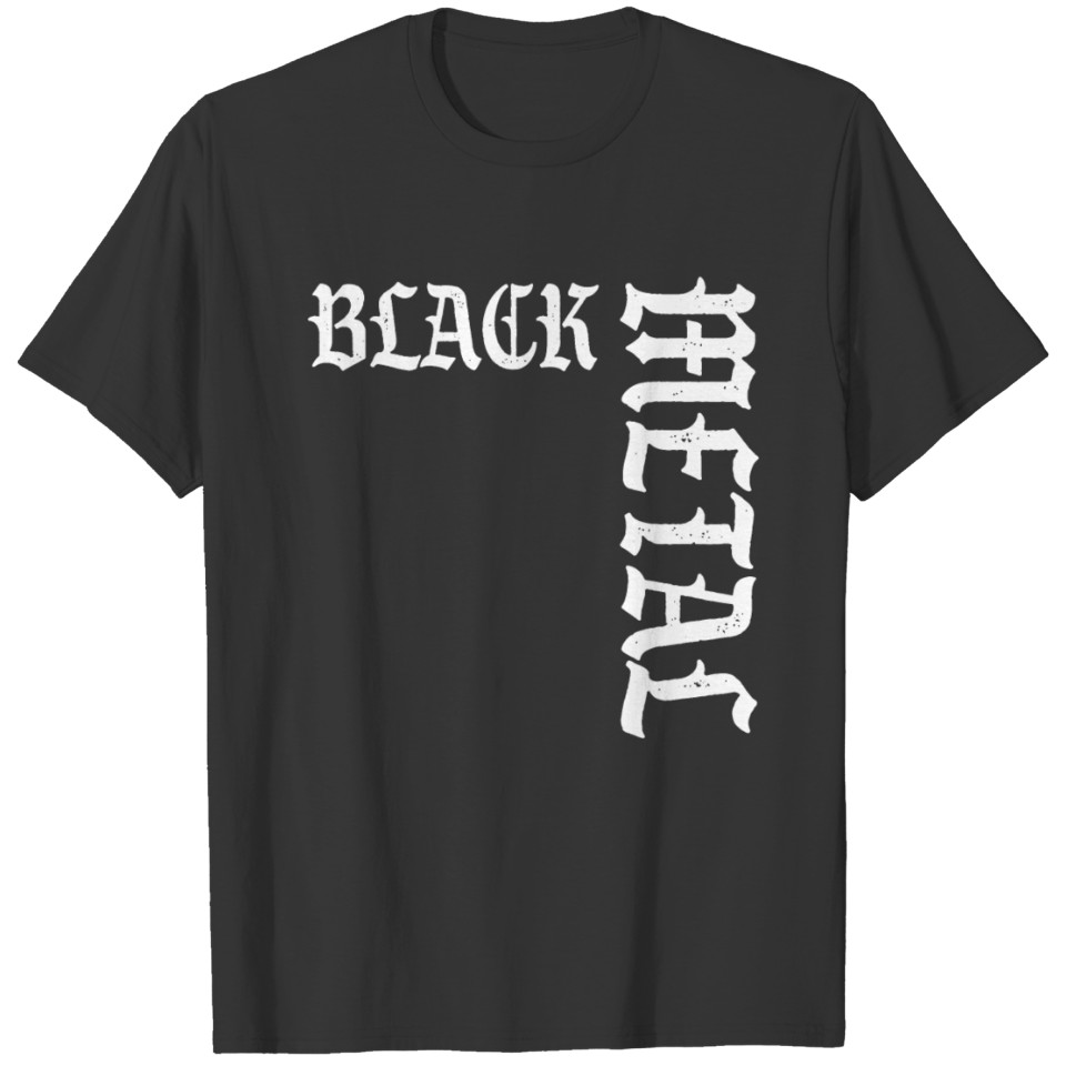 Black Metal Vintage T Shirts