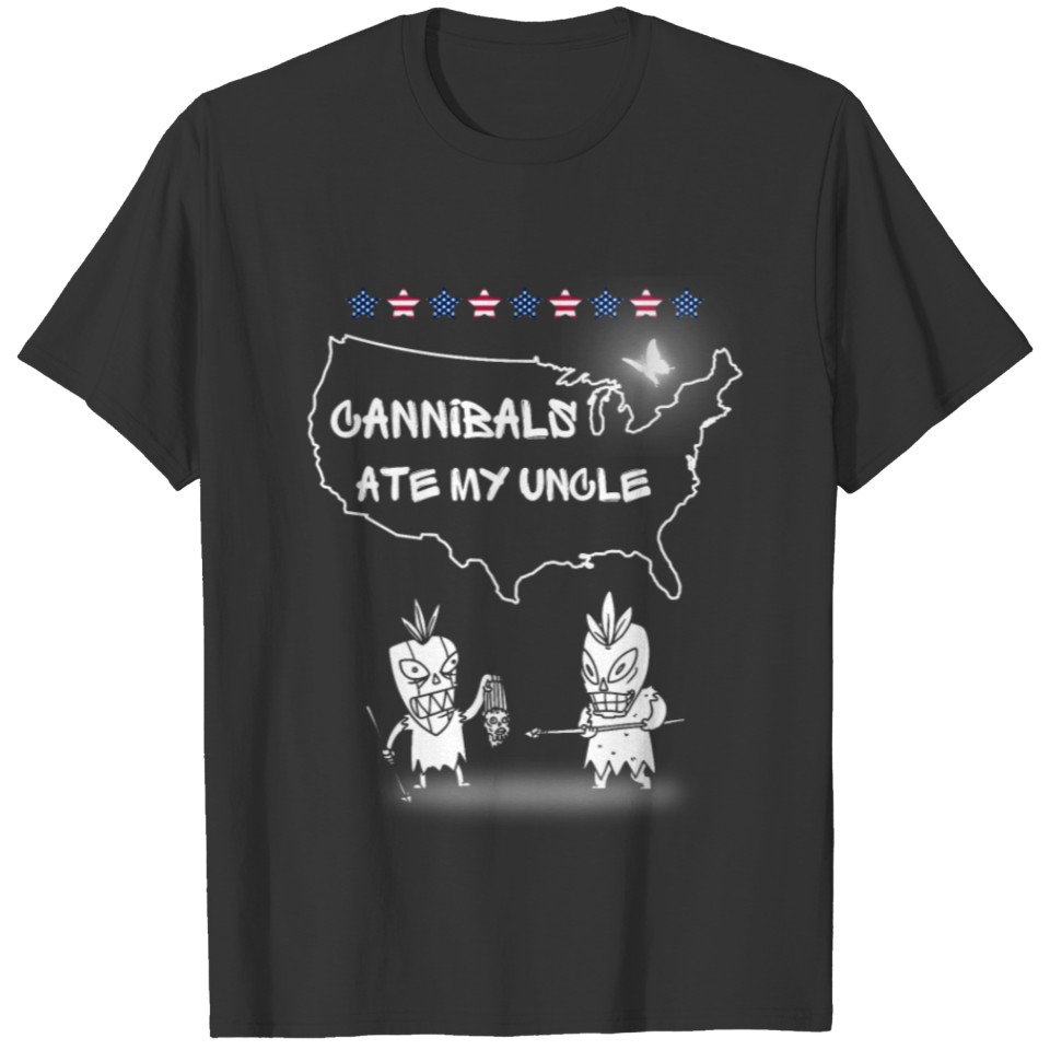 Cannibals ate my uncle joe biden trump 2024 meme T Shirts
