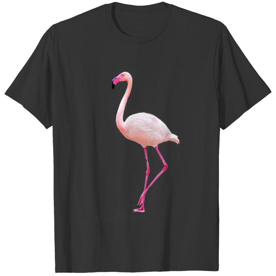 Tropic Pink Flamingo Summer Sunrise T Shirts
