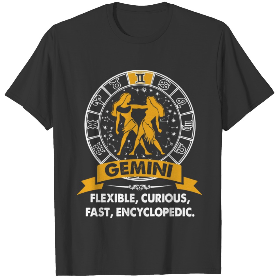 Zodiac StarSign Gemini TheTwins Vintage T Shirts