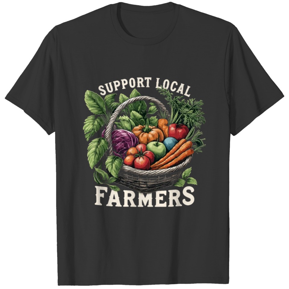 Farmers Market Farmer Agriculture Farming Food T Shirts