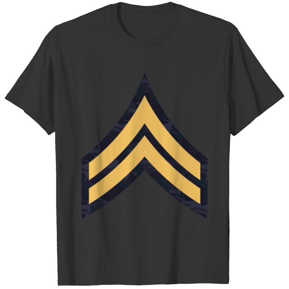 us_army_corporal_night_camo T-shirt