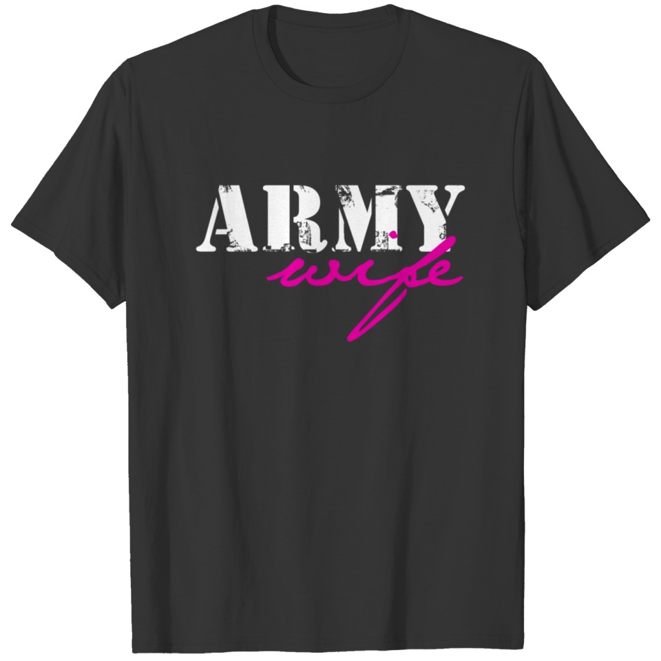 army wife T Shirts