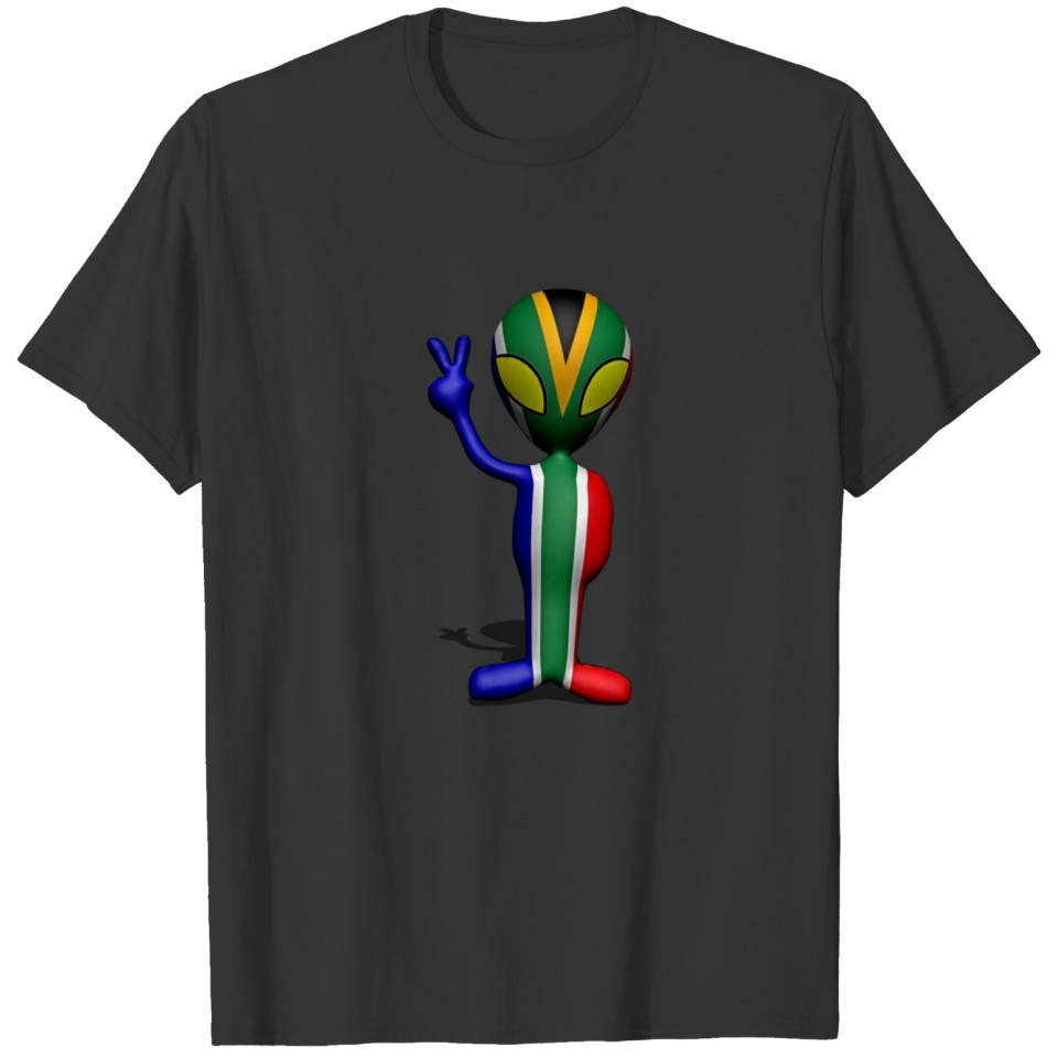 3D Alien front (2 sided design) T Shirts