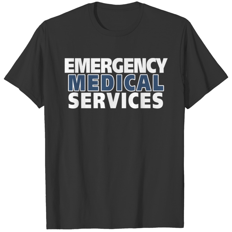 EMS Text (DARK fabric) T-shirt