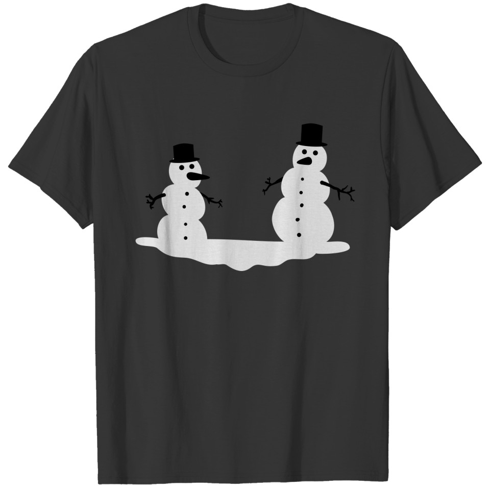 Snowmen Snowman Snow men man T Shirts