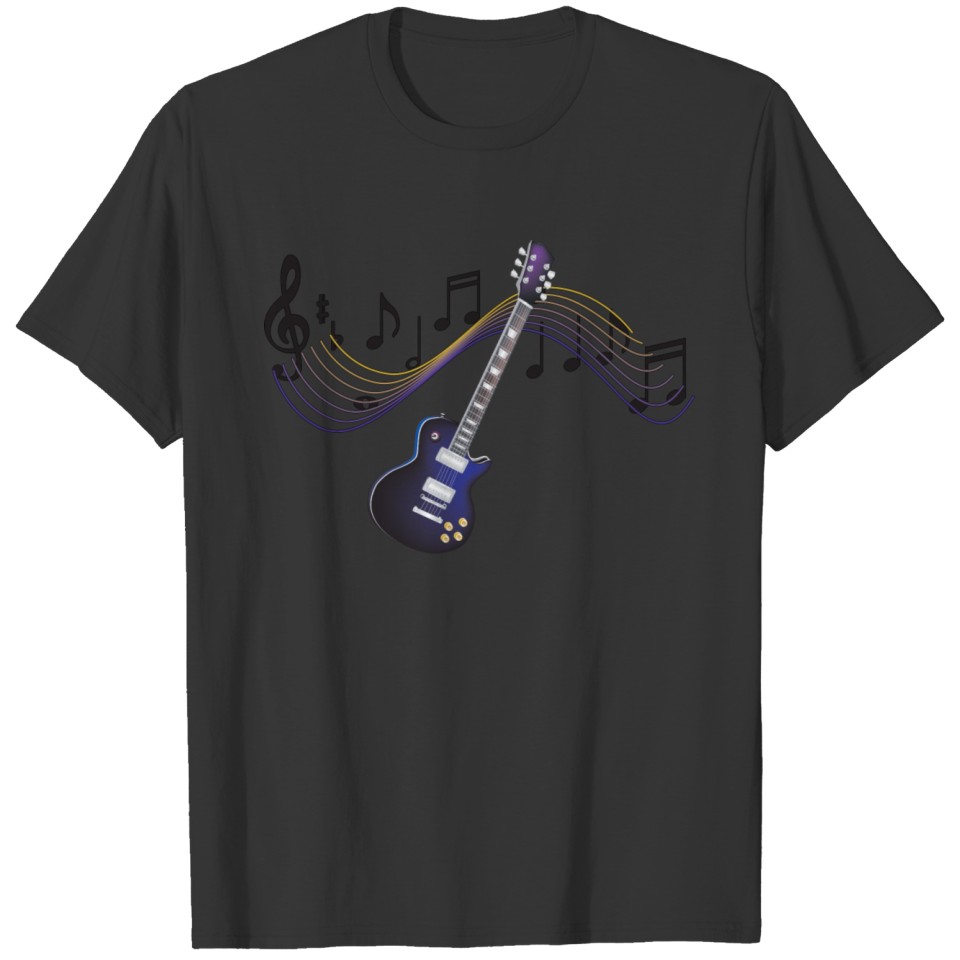 Electic guitar T-shirt