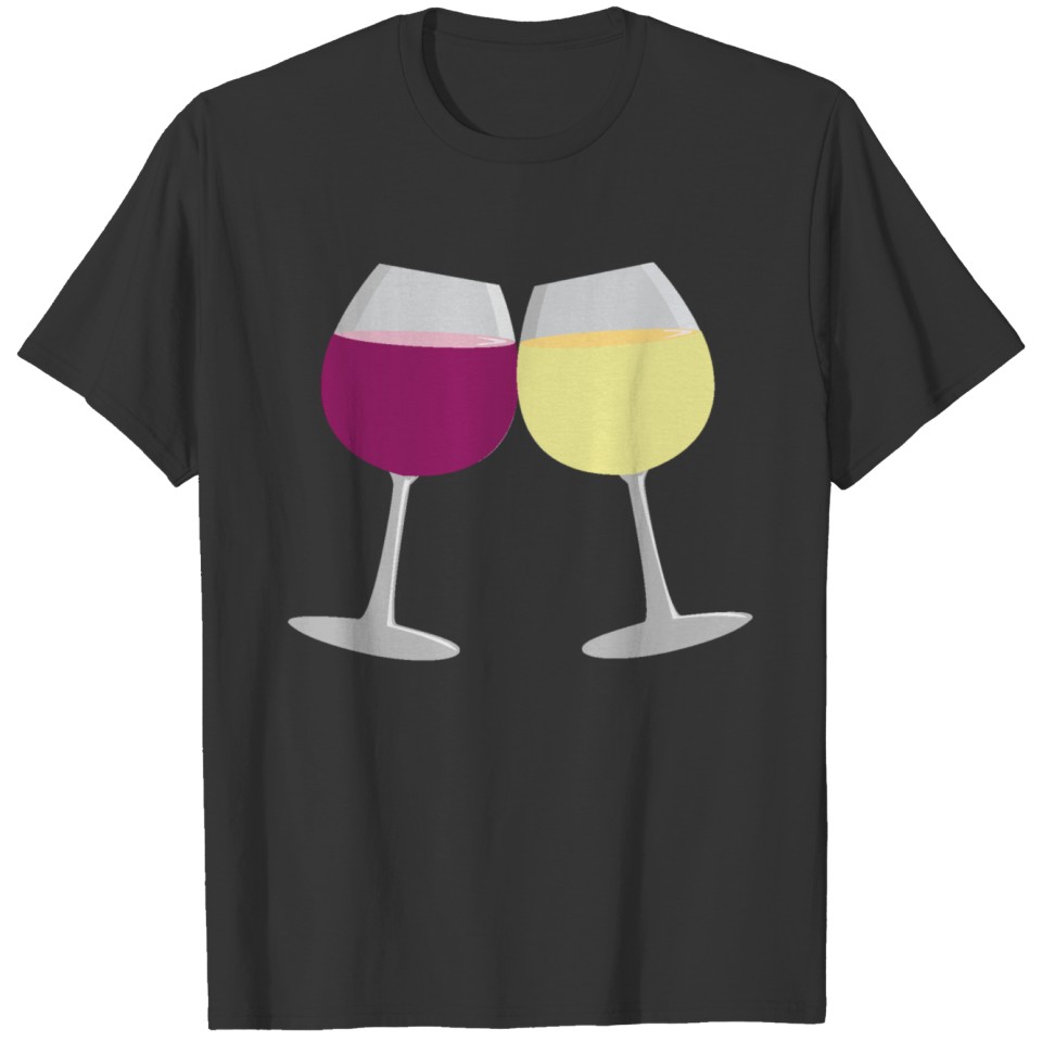 Red & White Wine T Shirts