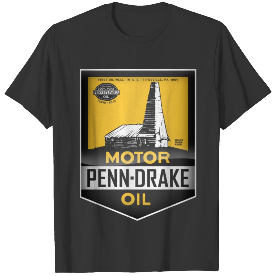 Penn Motor Oil vintage sign T-shirt