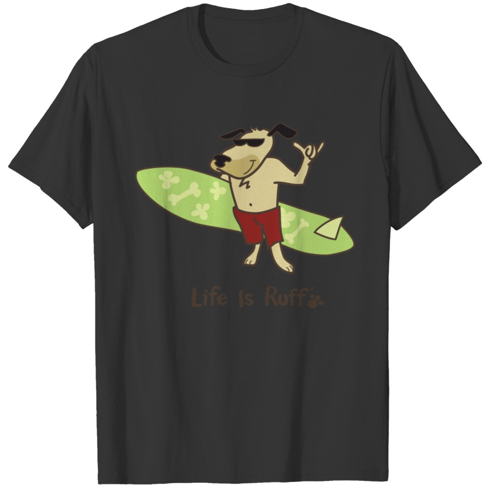 Surfer Dog T-shirt
