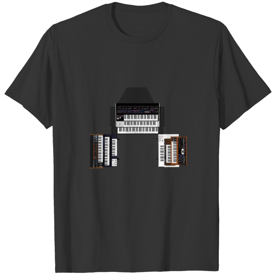 Vintage Keyboards / Synthesizers T Shirts