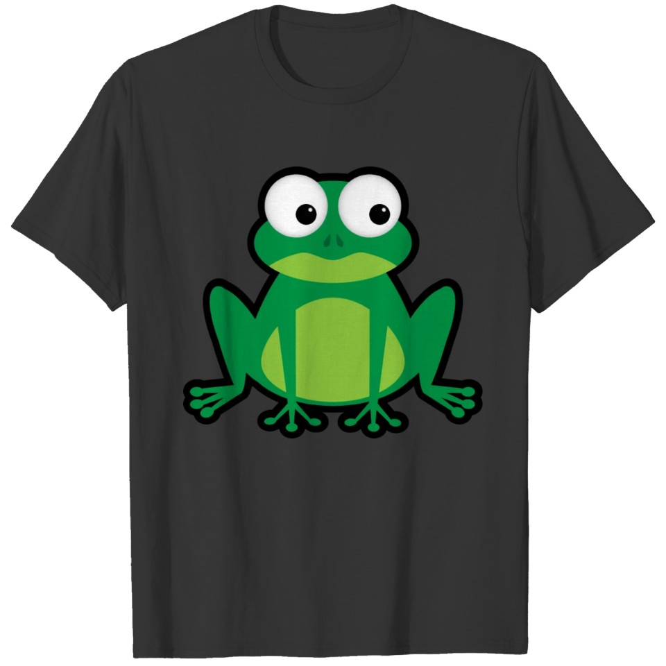 Cute Cartoon Frog T-shirt