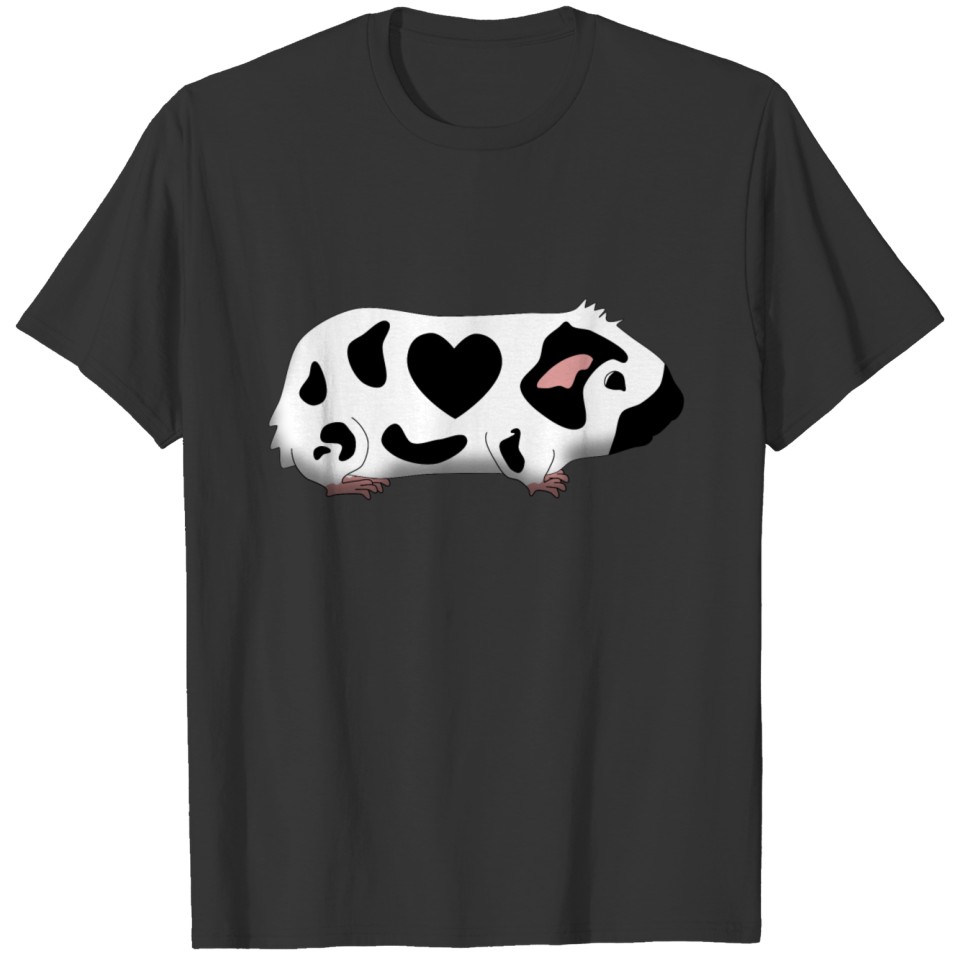 guinea pig with heart T Shirts