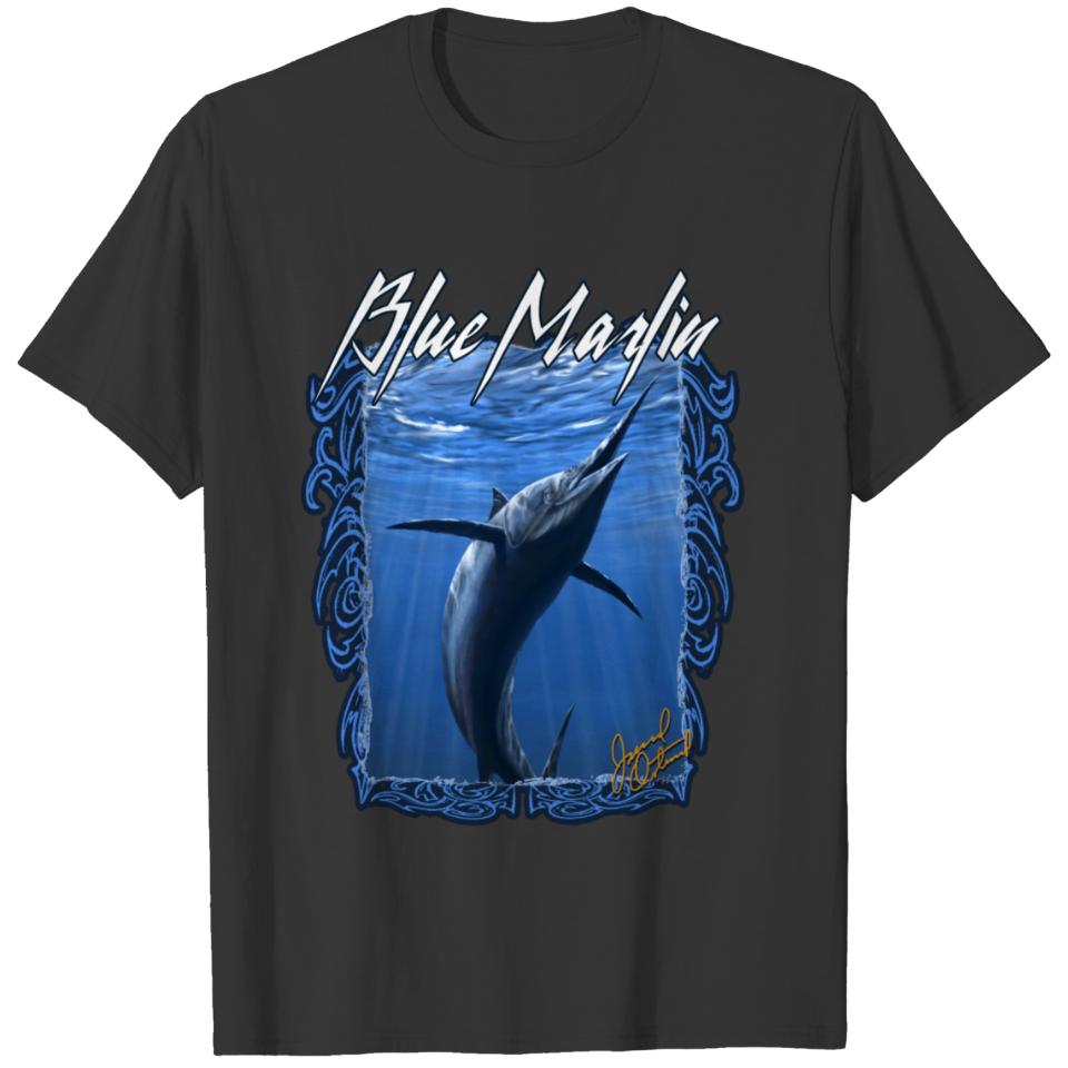Blue Marlin fishing ,long sleeve t-shirt T-shirt