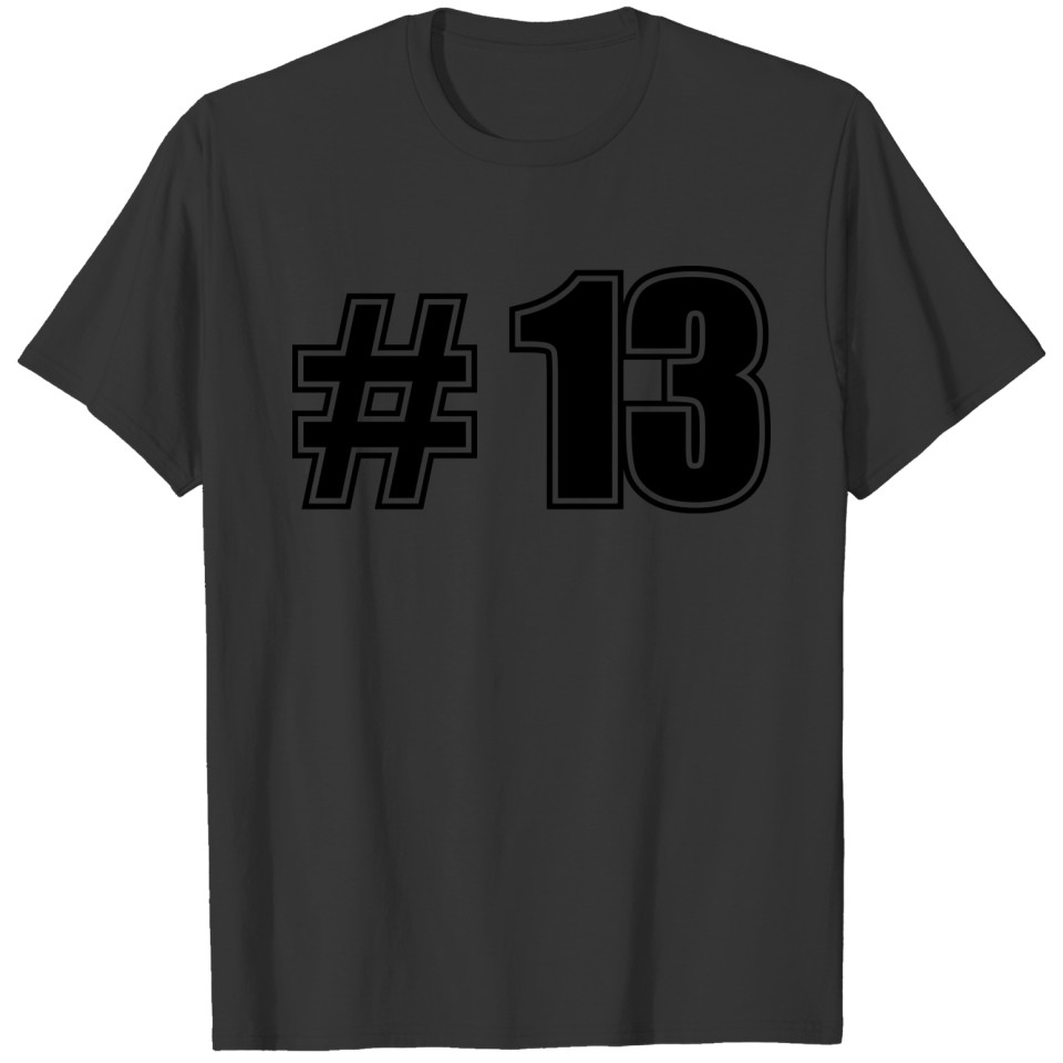 Number 13 T-shirt