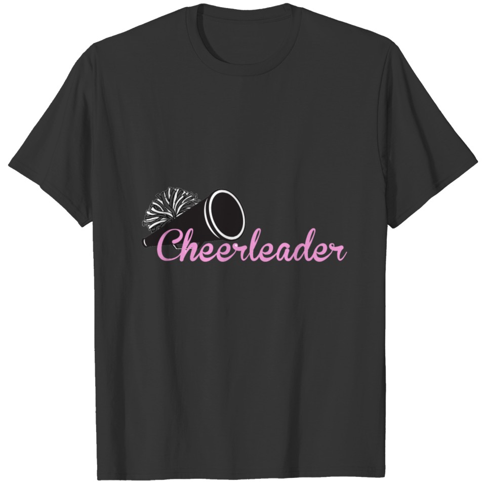 Cheerleader with Megaphone T-shirt