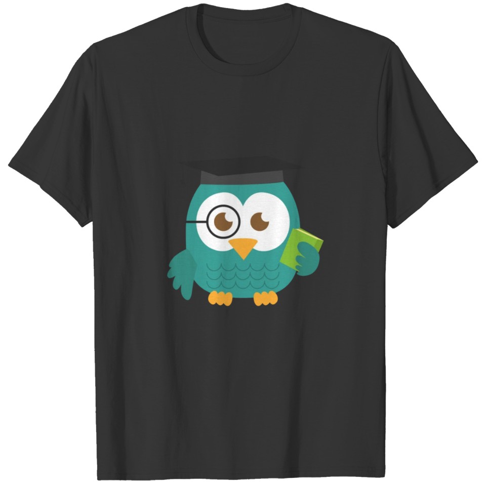 teacher professor blue owl T Shirts
