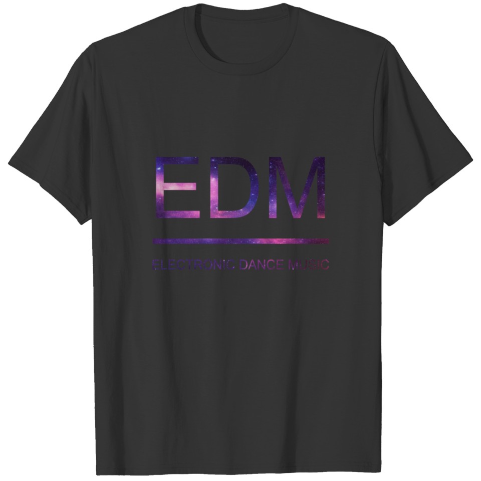EDM galaxy T-shirt
