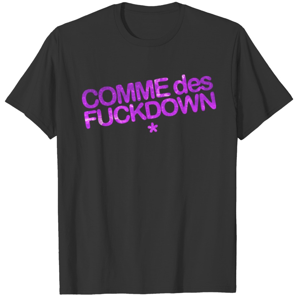 Comme Des Fuckdown Galaxy T-shirt