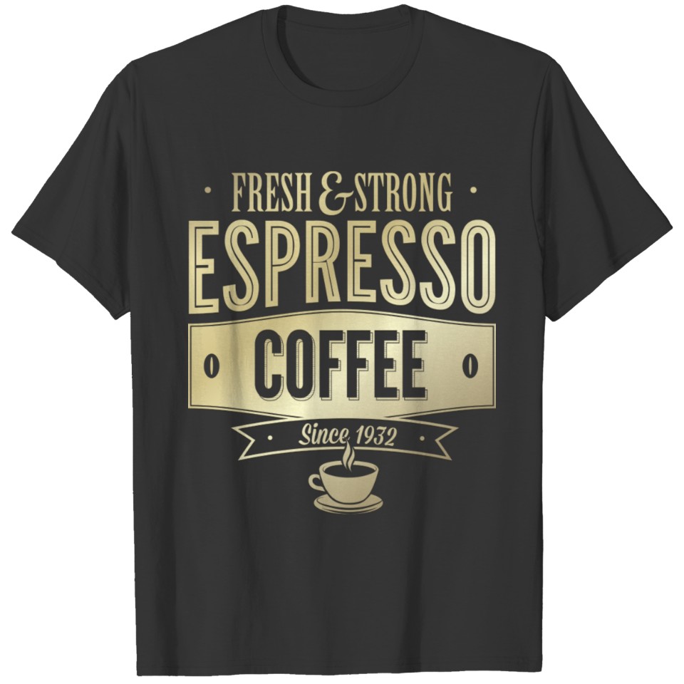 Espresso Coffee T-shirt