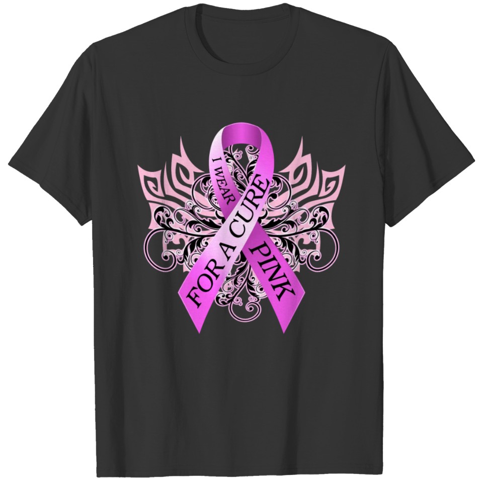 Breast Cancer I Wear Pink For A Cure T-shirt