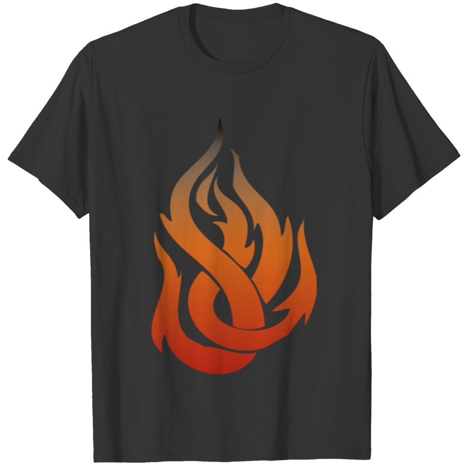 flame tattoo T-shirt