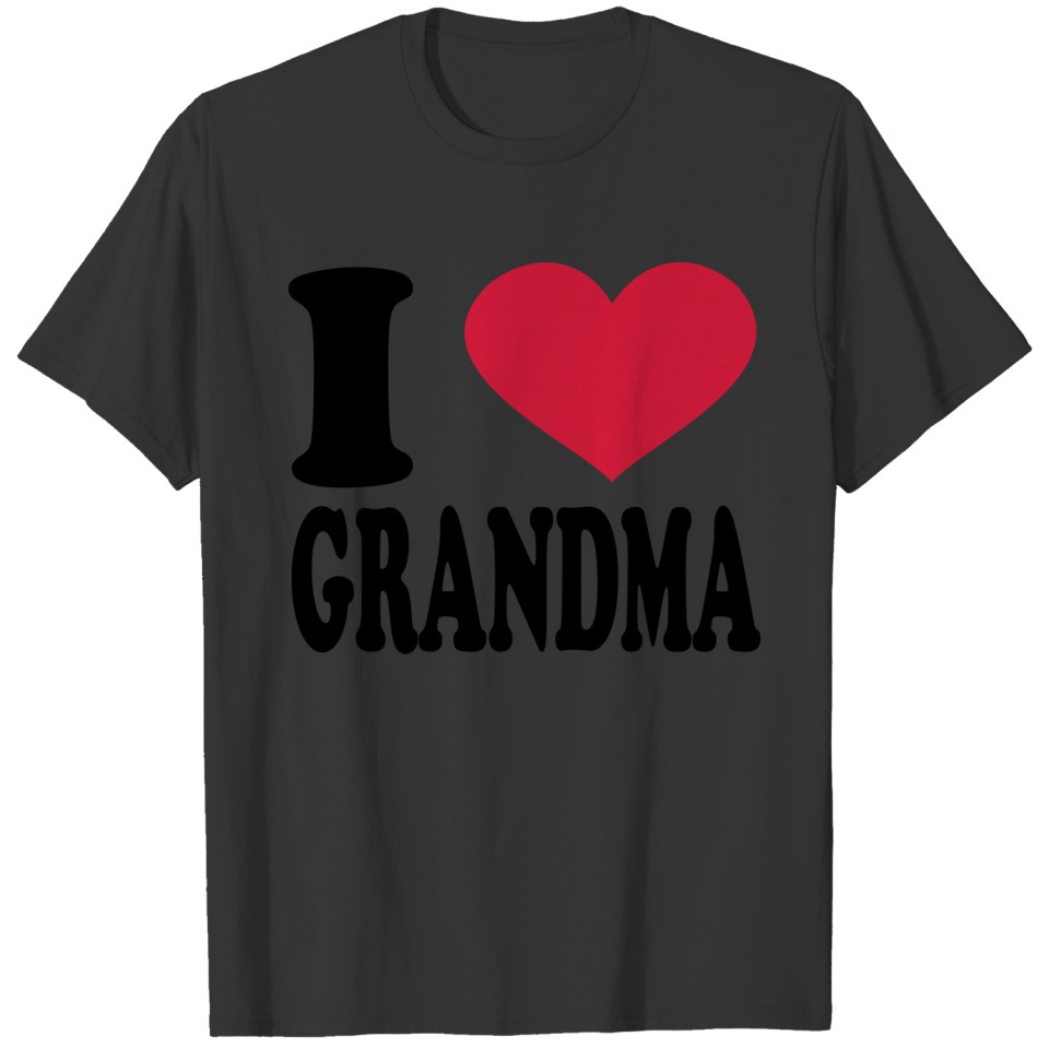 I Love Grandma T Shirts